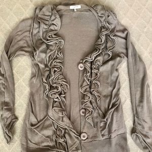 Mystree Tan Cardigan